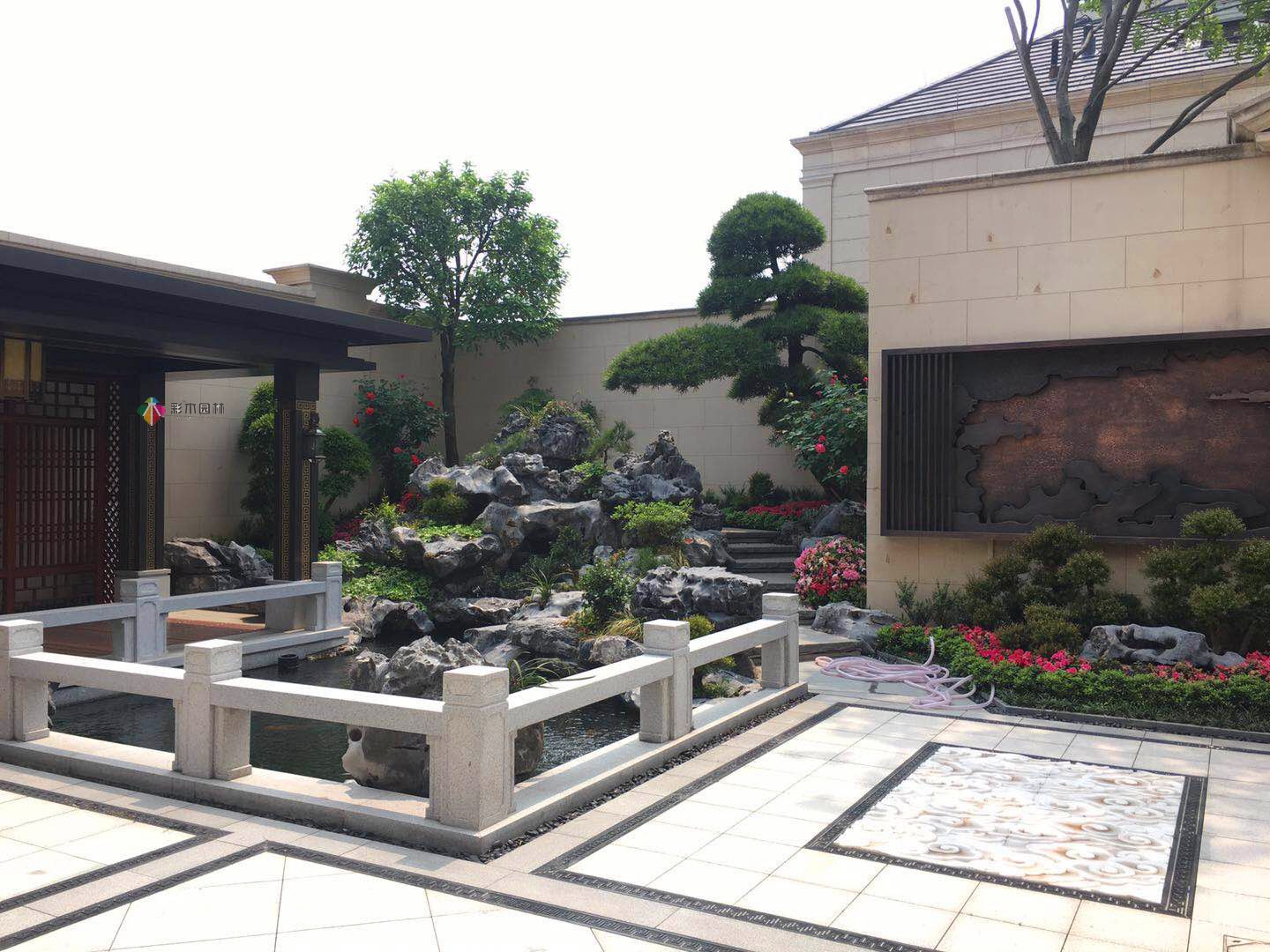 私家花園施工過(guò)程...