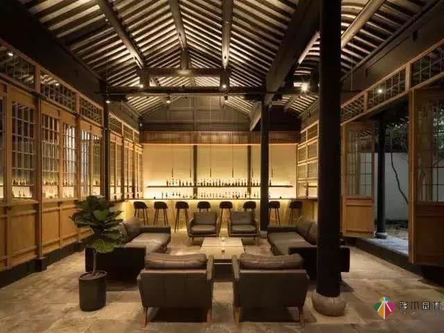 中式庭院式別墅有山有水有詩意，住進(jìn)如詩如畫的庭院別墅