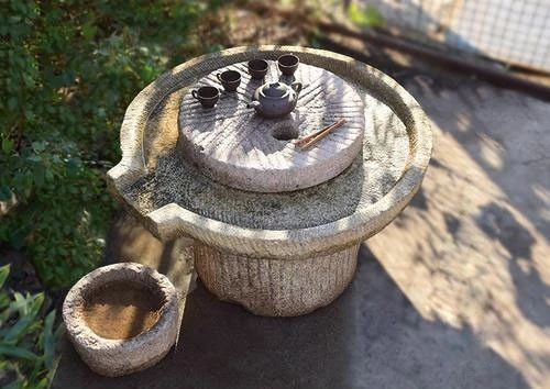 花園設計中的老石器應用,妙到了極點