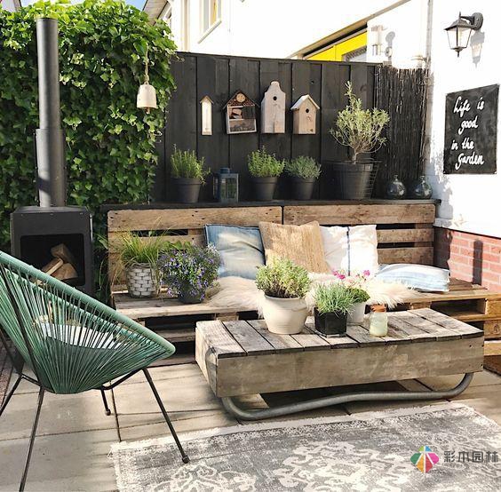  三十款庭院設計之休閑角案例，給庭院生活增添無限吸引力