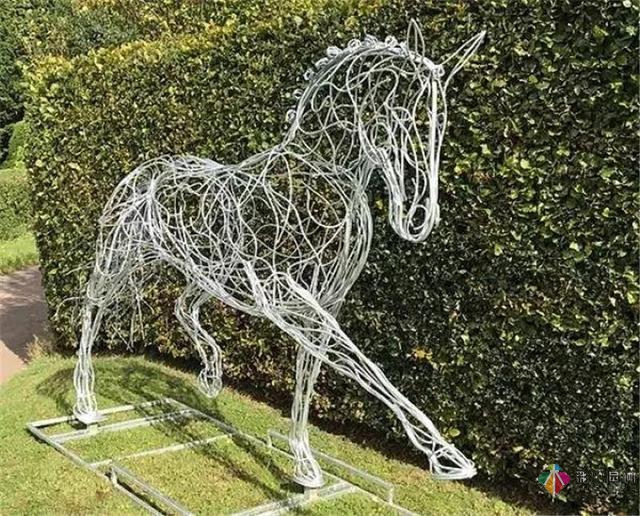 園林景觀設計中的動物小品，一不小心驚醒了精靈