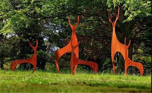 園林景觀設計中的動物小品，一不小心驚醒了精靈