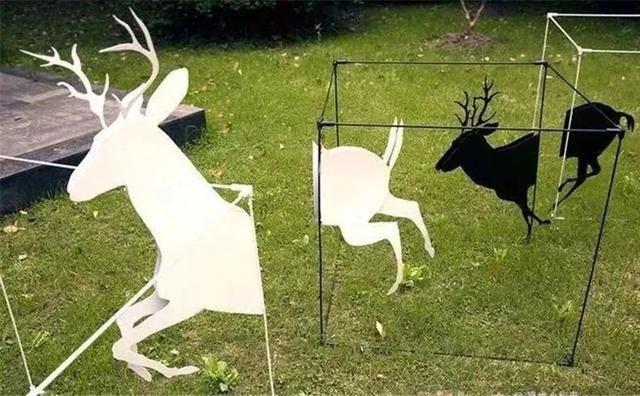 園林景觀設計中的動物小品，一不小心驚醒了精靈